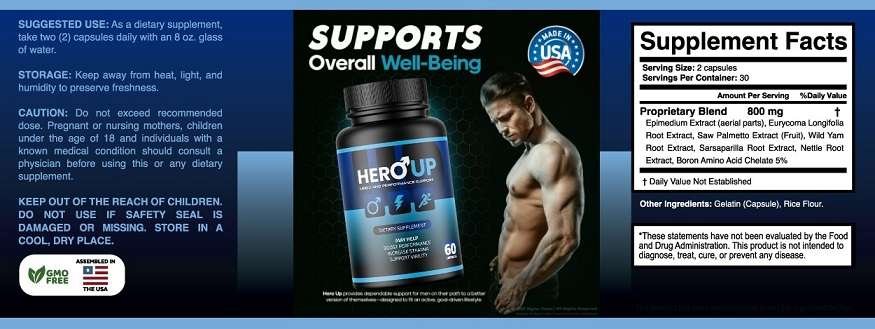 HeroUP Ingredients
